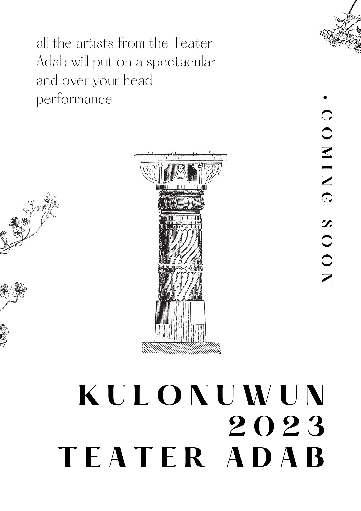 Pamflet Konferensi Teater Nasional